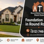 Foundation repair home inspection in Round Rock, TX